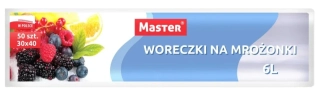 Master 6l - 30x40 cm - 50 ks - sáčky na mražené potraviny 