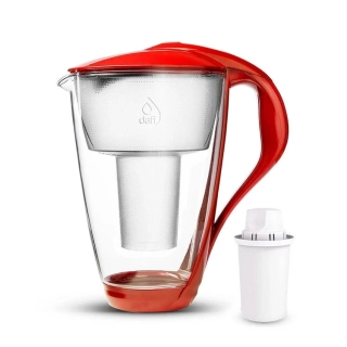 Dafi Crystal classic 2 l - červená + filtr zdarma
