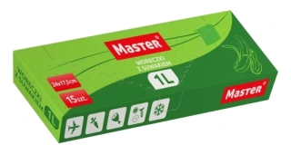 Master 1l - 24x17,5 cm - 15 ks - sáčky na potraviny se zipem